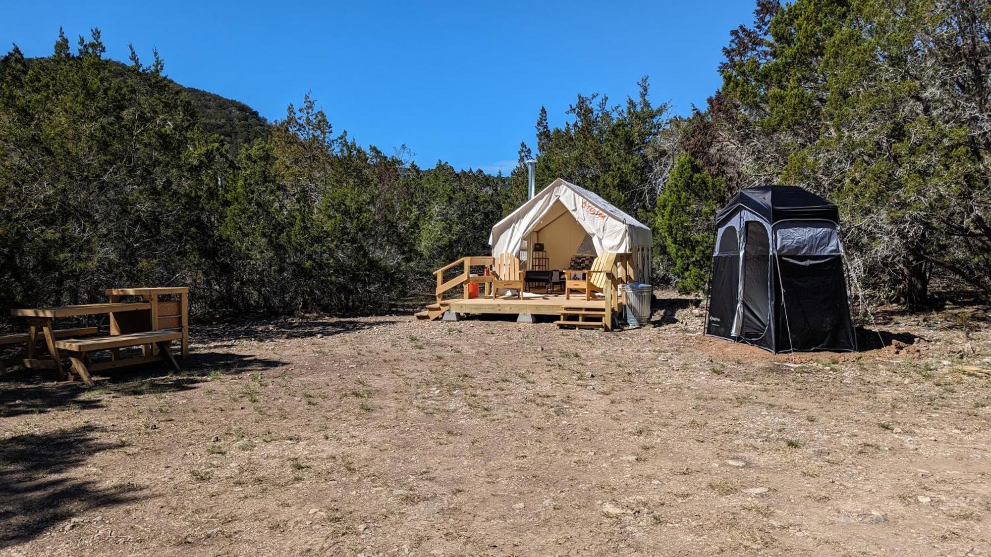 A Peace Of Heaven Cabins And Rv Vanderpool Экстерьер фото